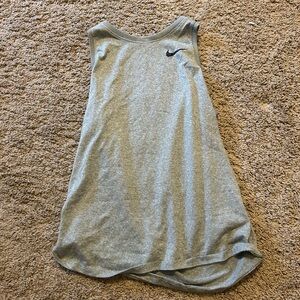 Gray nike tank